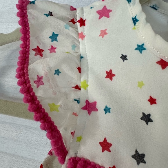 Goodlad White and Rainbow Star
Tiered Dress -Size 4T - Picture 6 of 10